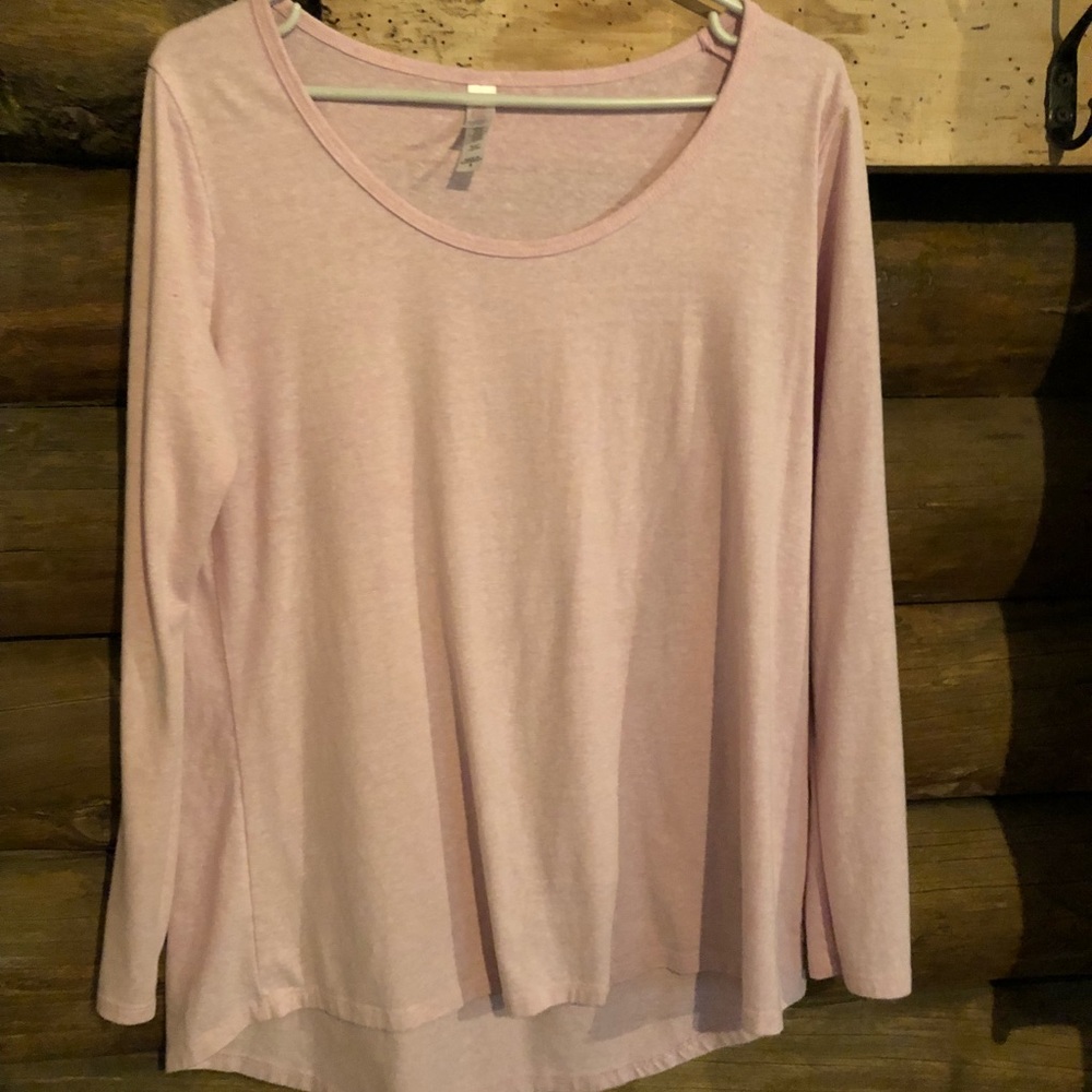 Lularoe Lynnae baby pink heathered